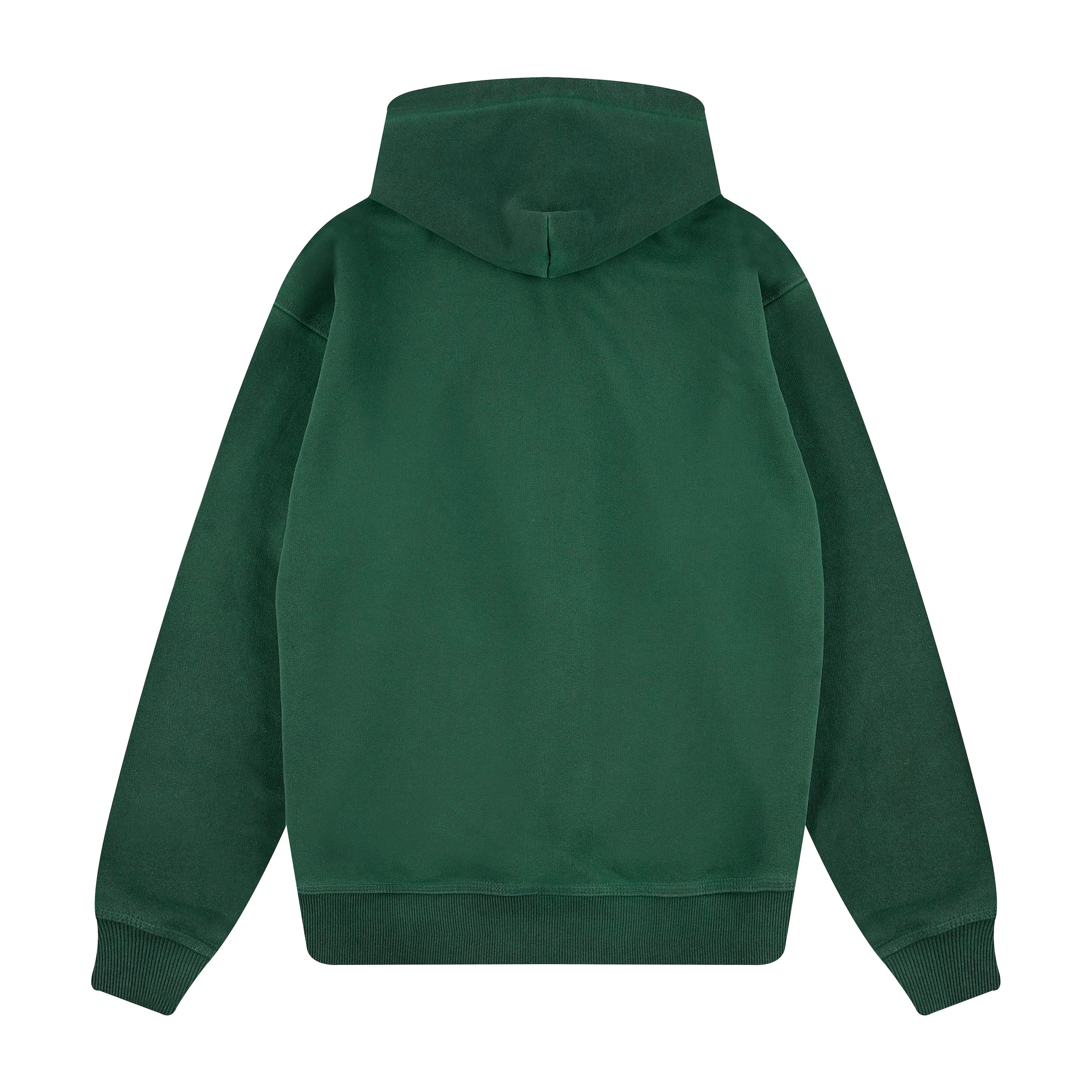 "super kid" Hoodie green