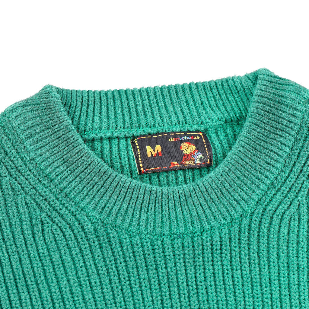 "super kid" heat reactive knit green