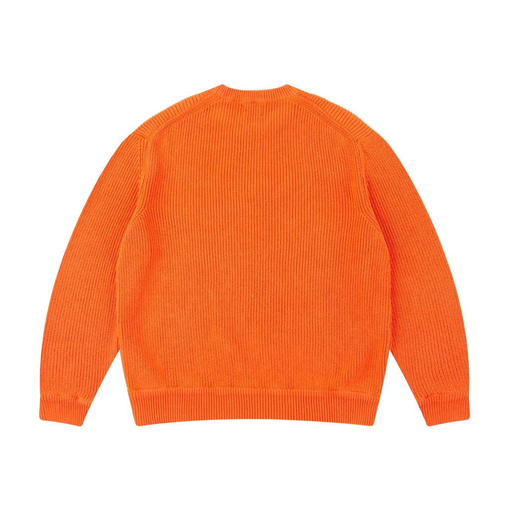 "super kid" heat reactive knit orange