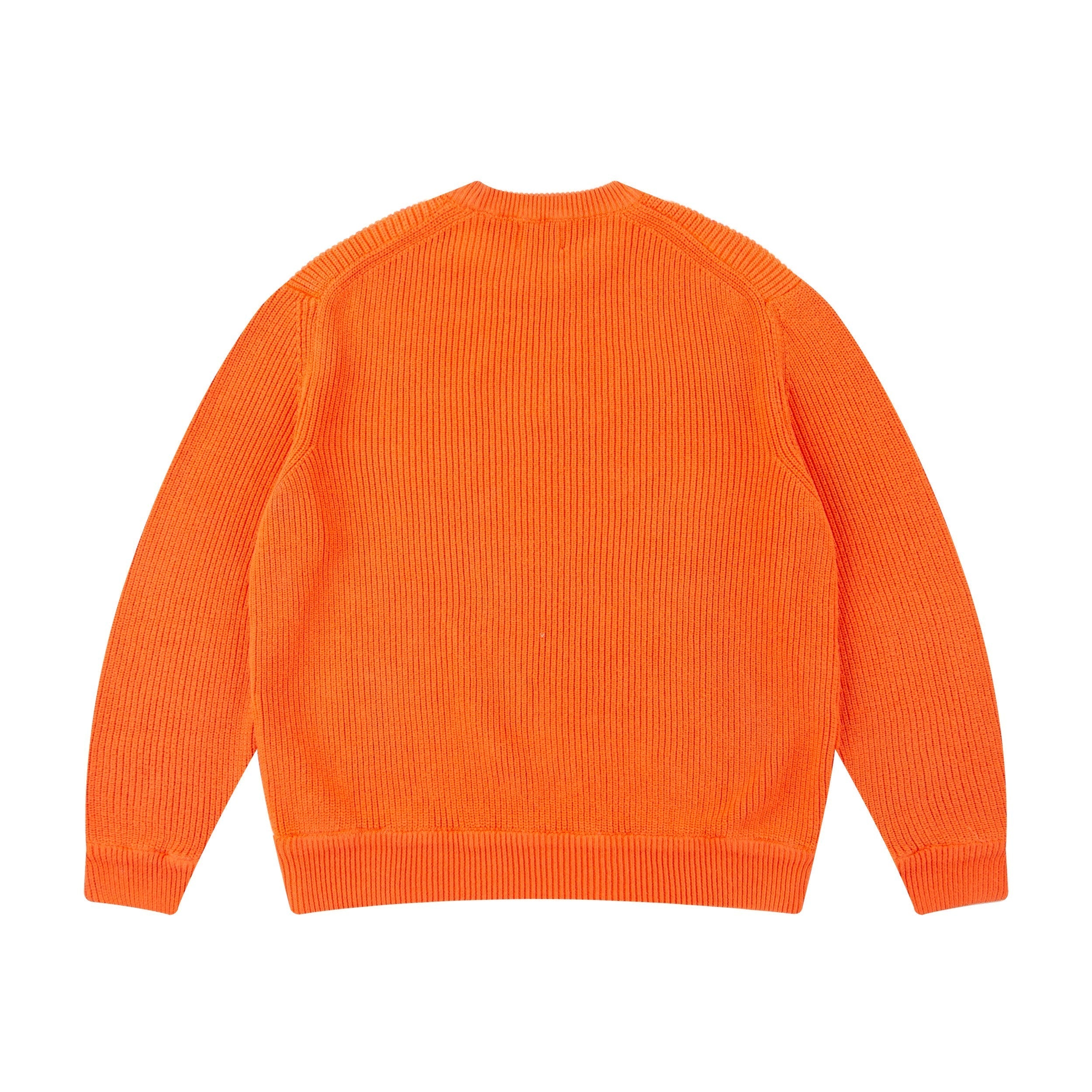 "super kid" heat reactive knit orange