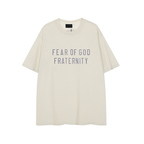 FW24 FRATERNITY T-Shirt / Shorts / Set - Milky White