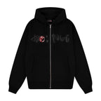 "dice" Zip Up black