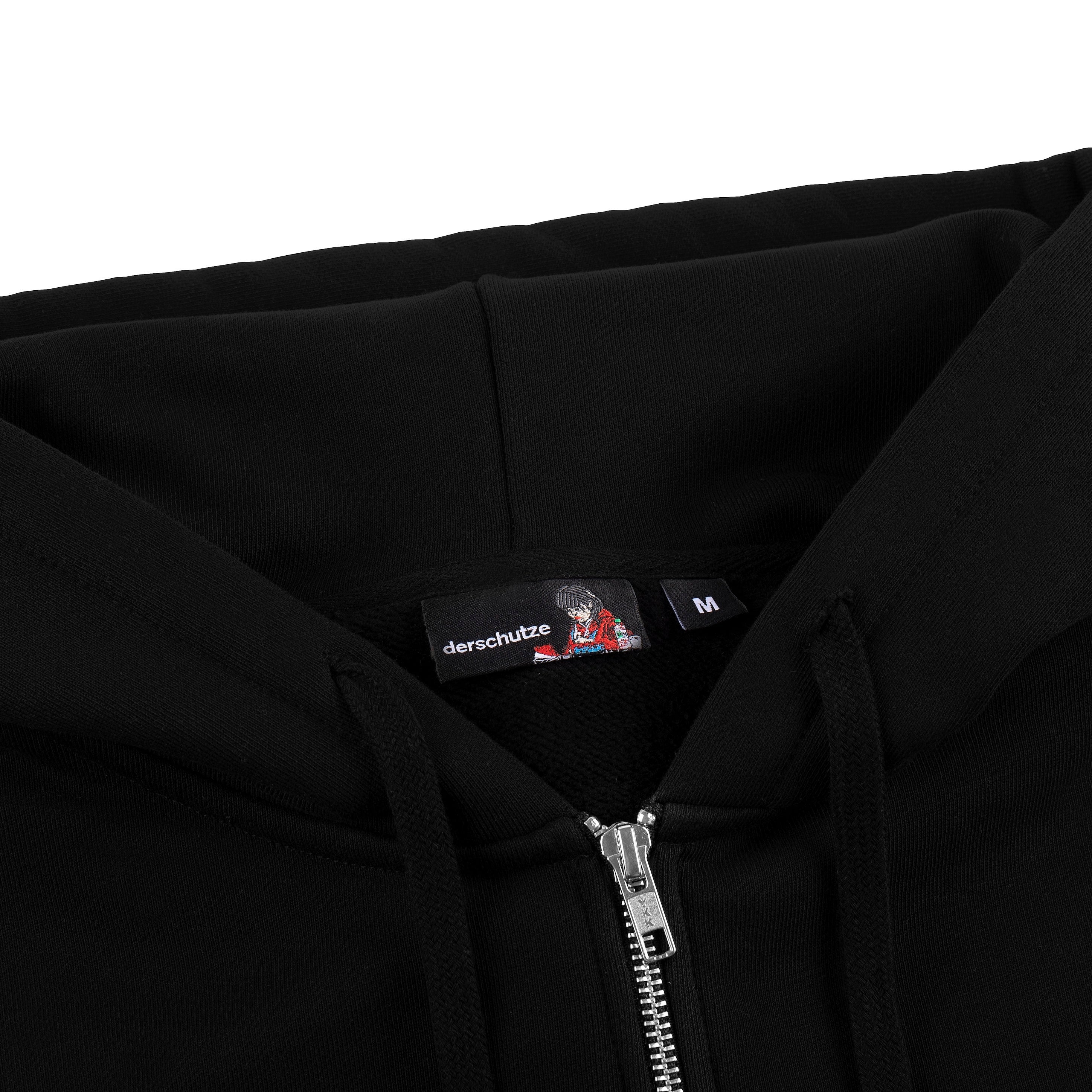 "dice" Zip Up black