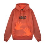 "super kid" Hoodie orange