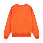"super kid" crewneck orange