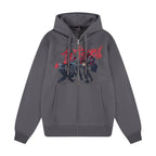 "riot" Zip Up grey