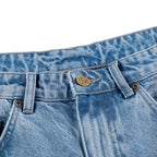 "yasmin v3" Jorts blue updated fit