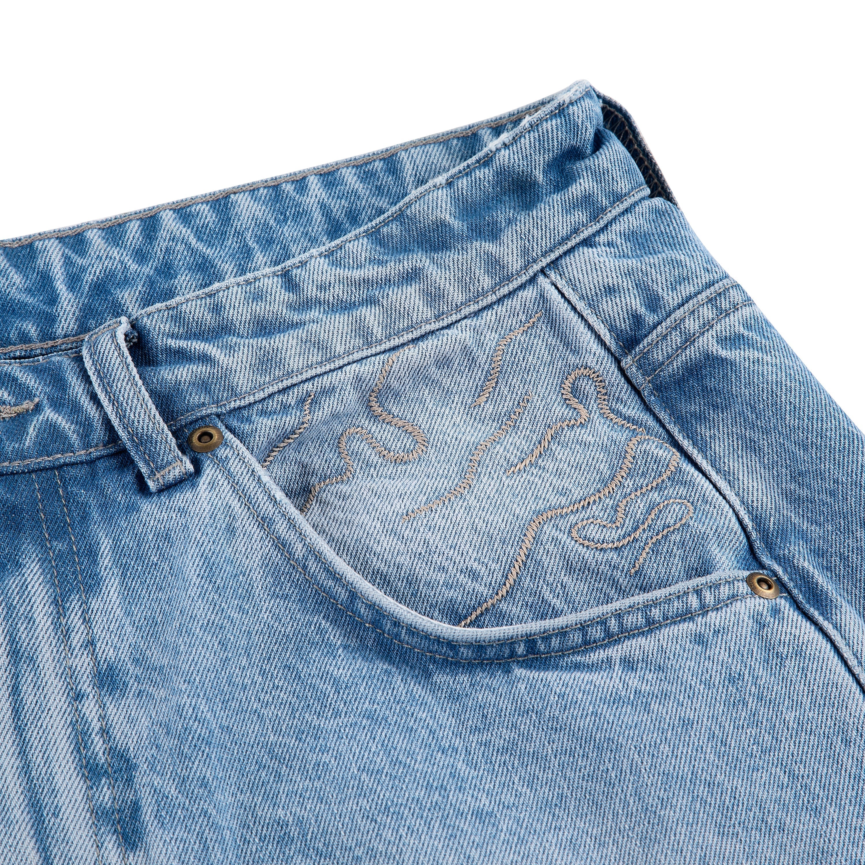 "yasmin v3" Jorts blue
