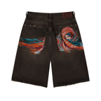 "yasmin v3" Jorts brown updated fit