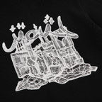 "yasmin v3" Zip Up knit black