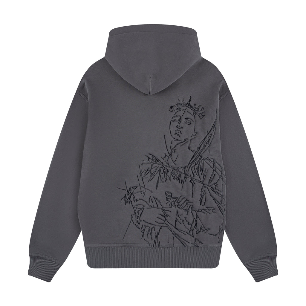 "awakening" Hoodie anthracite