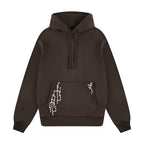 "awakening" Hoodie brown