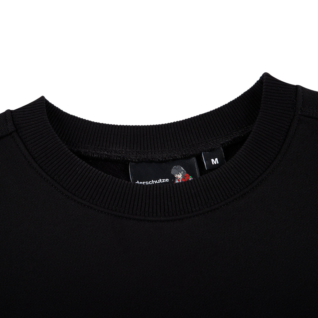 "awakening" Crewneck black 02