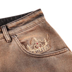 "awakening" Denim bronze fade