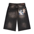 "awakening" Jorts brown tint