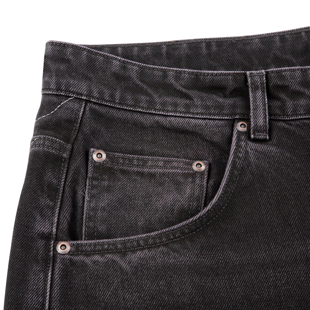 "awakening" Jorts purple tint