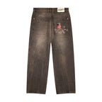 "koi fish v2" denim brown