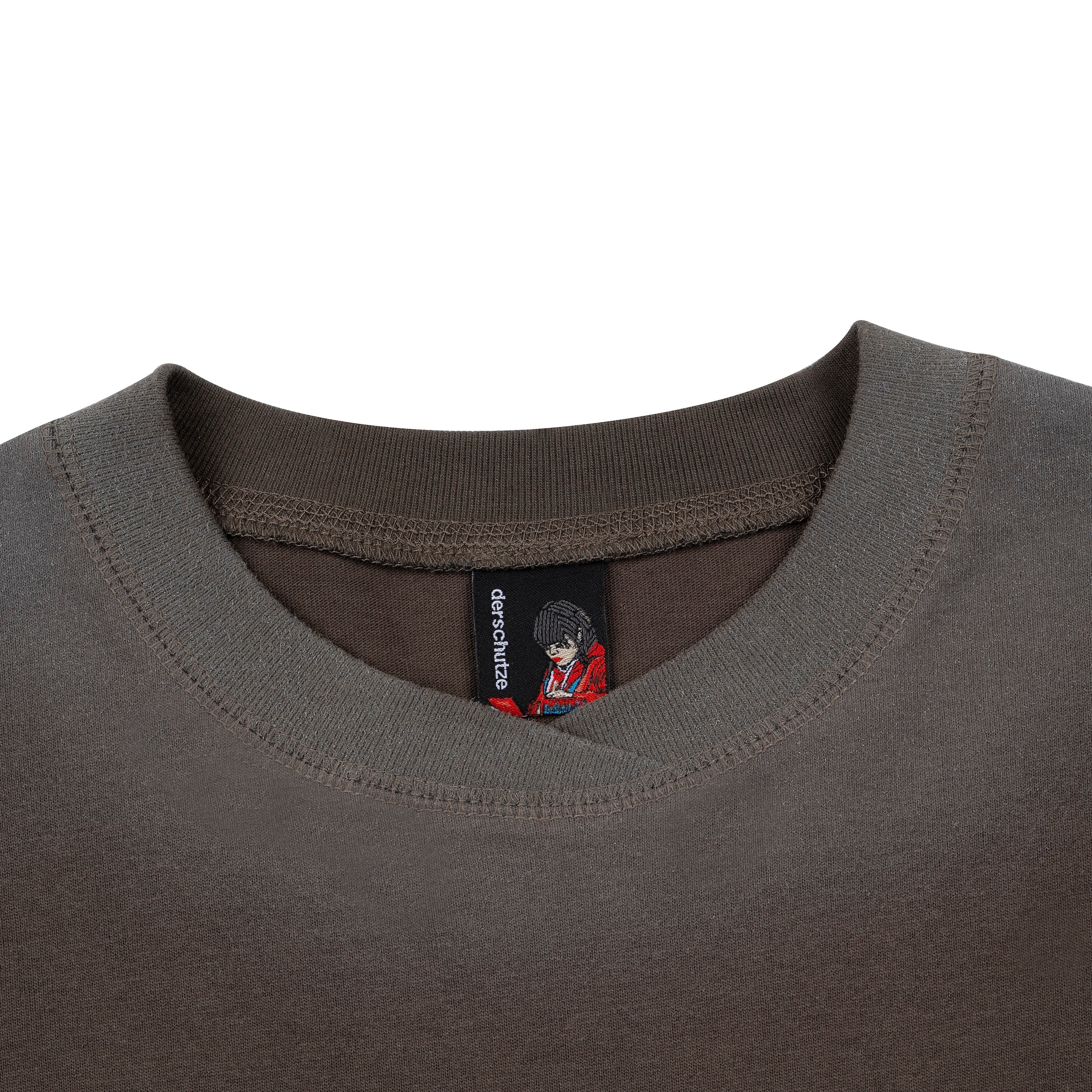 "olympia" T shirt off anthracite