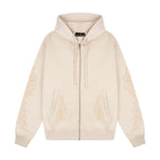 "western" Zip Up beige