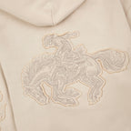 "western" Zip Up beige