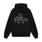 "western" Zip Up black