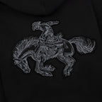 "western" Zip Up black