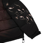 "koi fish" Puffer black