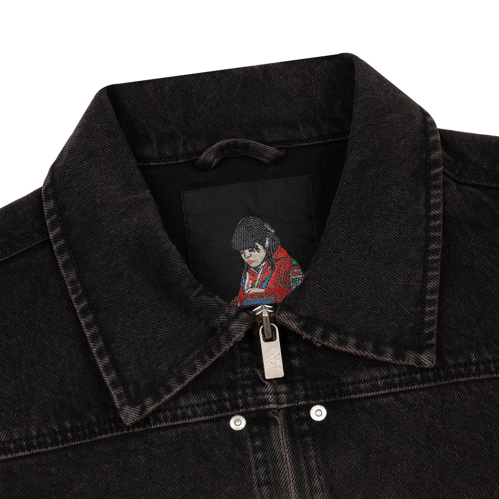 "jazz v2" denim Jacket black