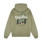 "lotus" Zip Up green