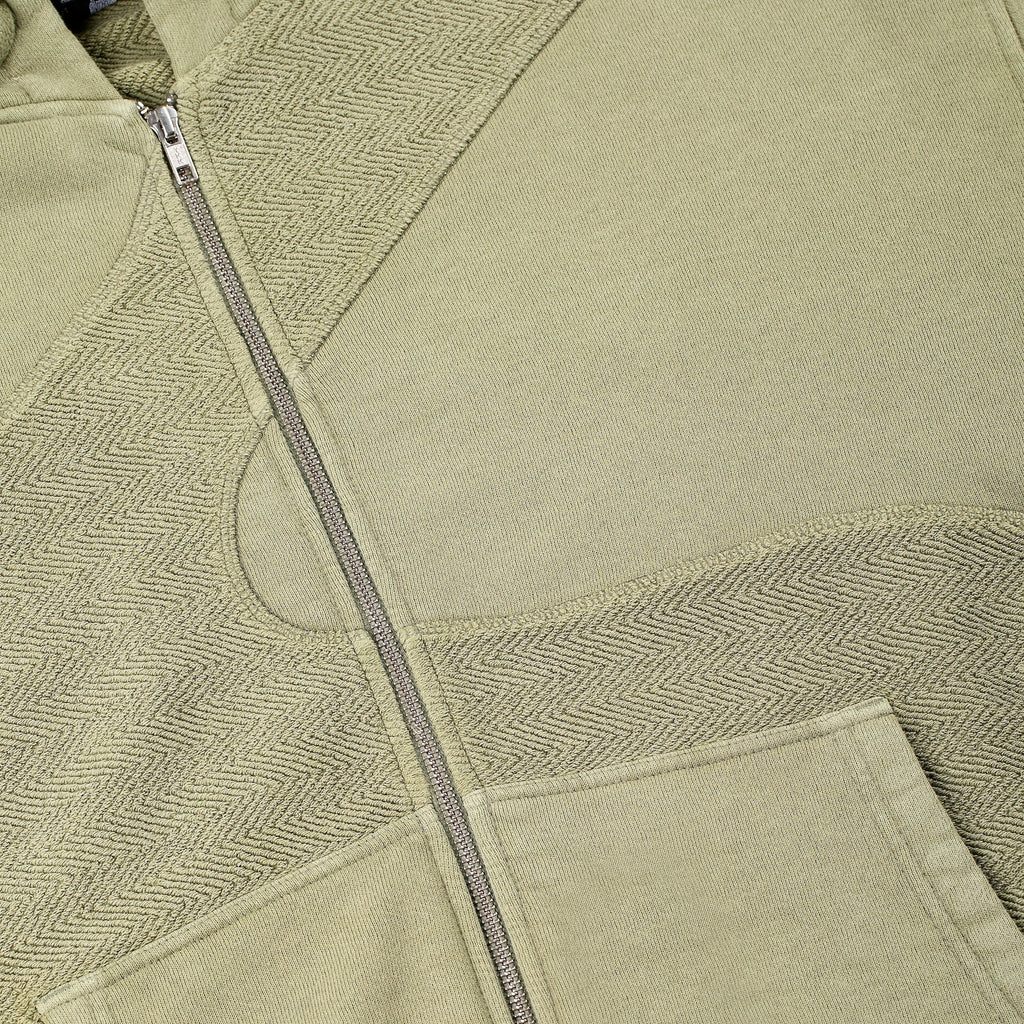 "lotus" Zip Up green