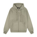 "lotus" Zip Up khaki