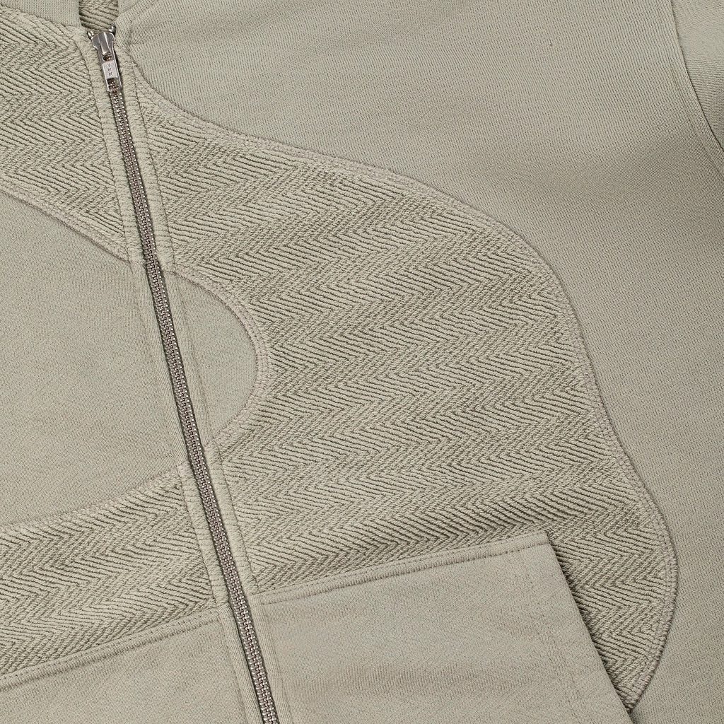 "lotus" Zip Up khaki