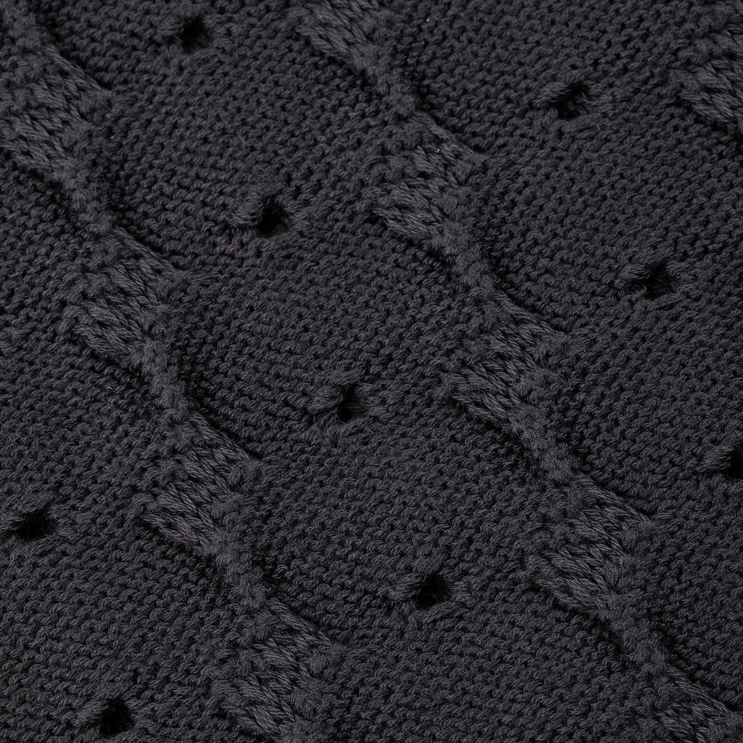 "lotus" longsleeve knit anthracite