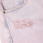 "lotus" Jorts faded rose