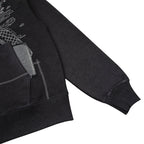 "sashiko" Zip Up black