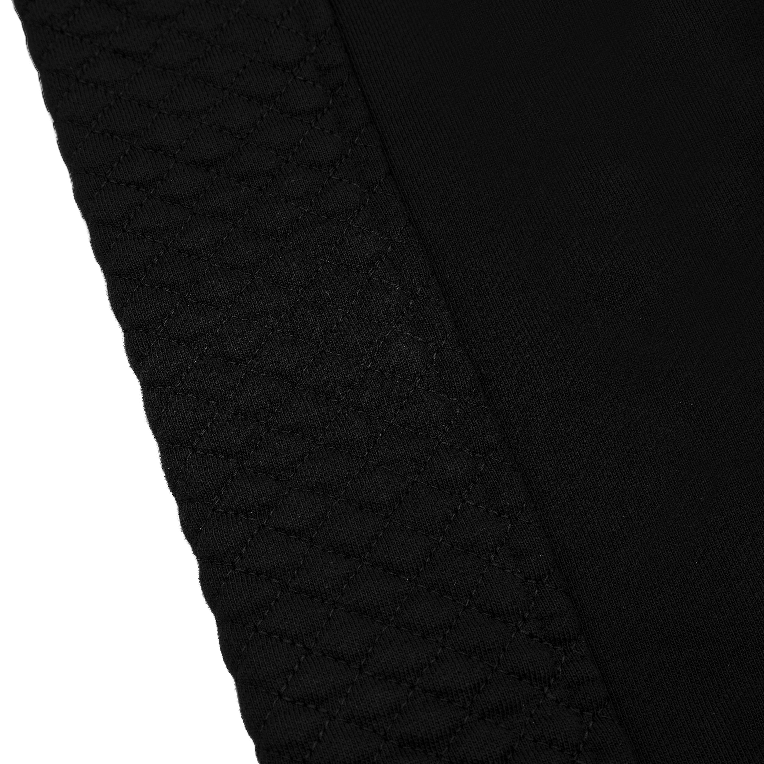 "sashiko" Hoodie black