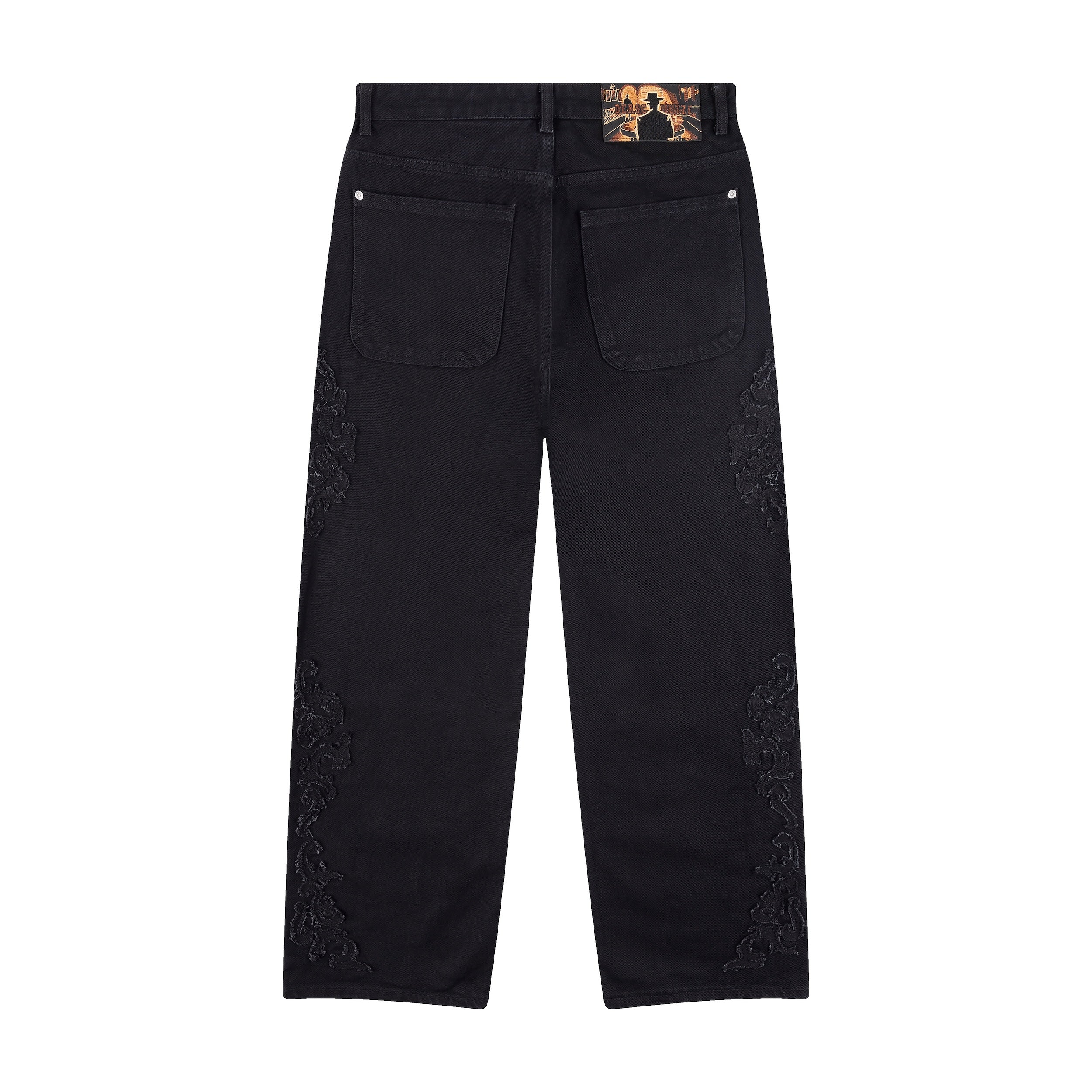 "western" Denim black