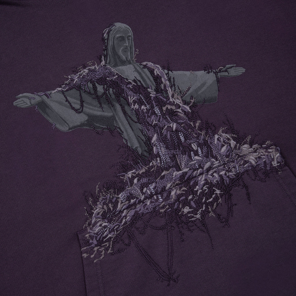 "NYC to RIO" Hoodie purple