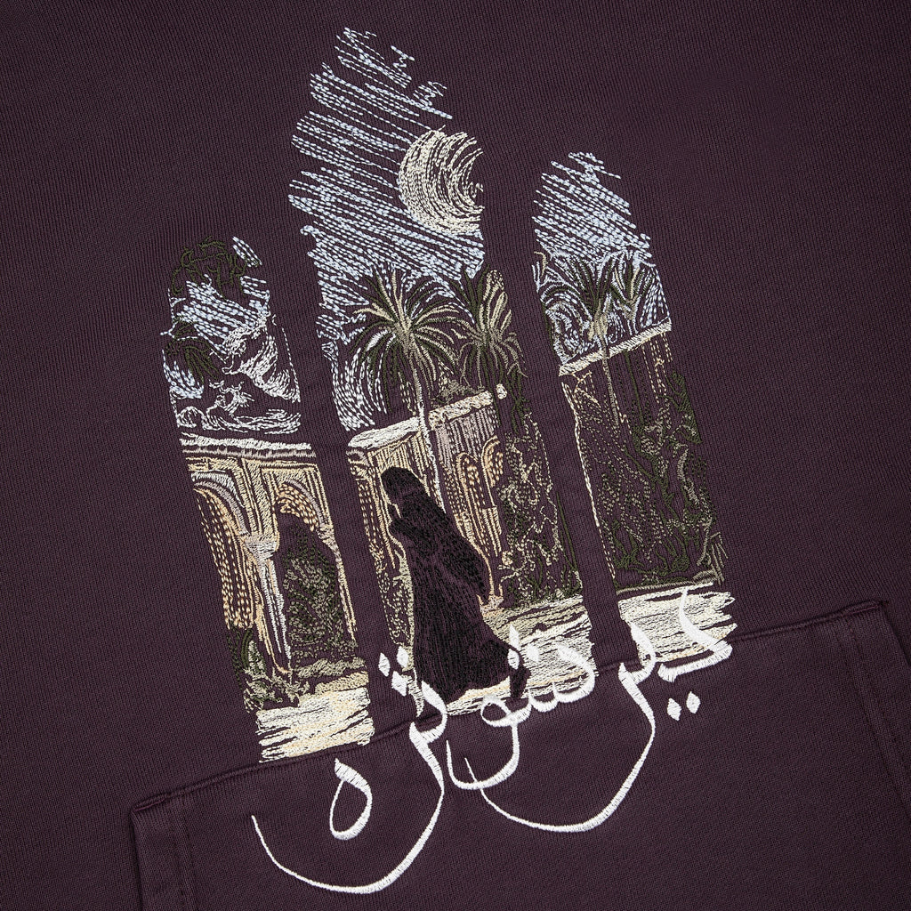 "aziza" Hoodie purple