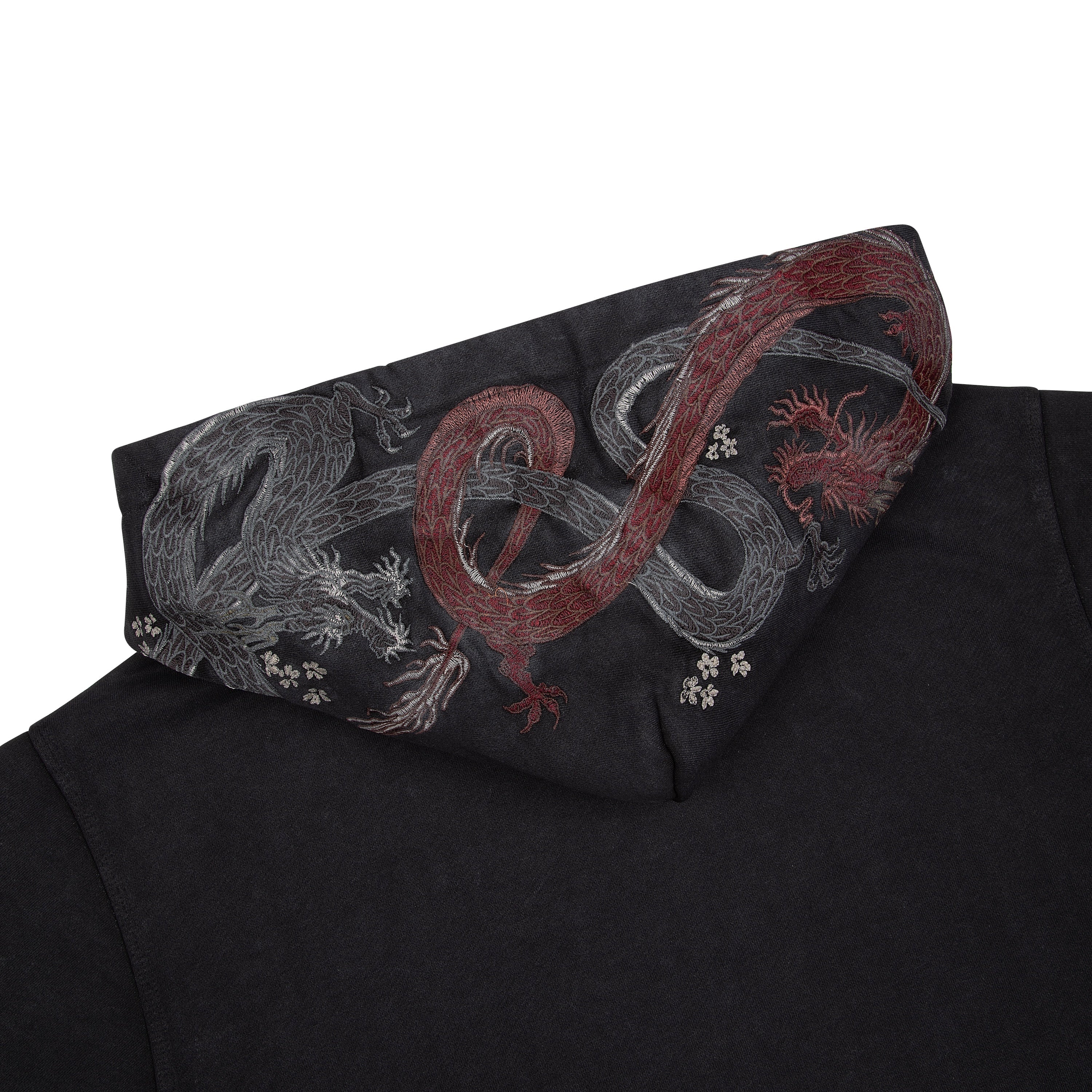 "yakuza" Hoodie black 02