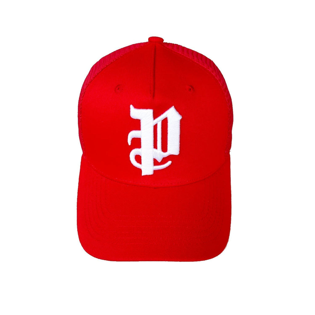 Purple Hat  Mesh Stitching Embroidery PB002#