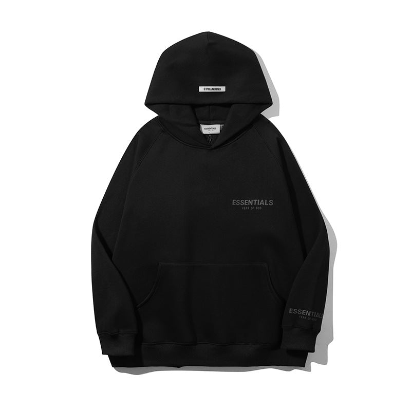 FW21 Reflective Font Hoodie / Pants / Set - Black