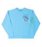 Chrome Hearts Matty Boy 'Brain New' Crewneck Blue