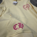 Chrome Heart Hoodie ChromeHearts Miami Cross Wash Make Old Hooded Loose Sweater