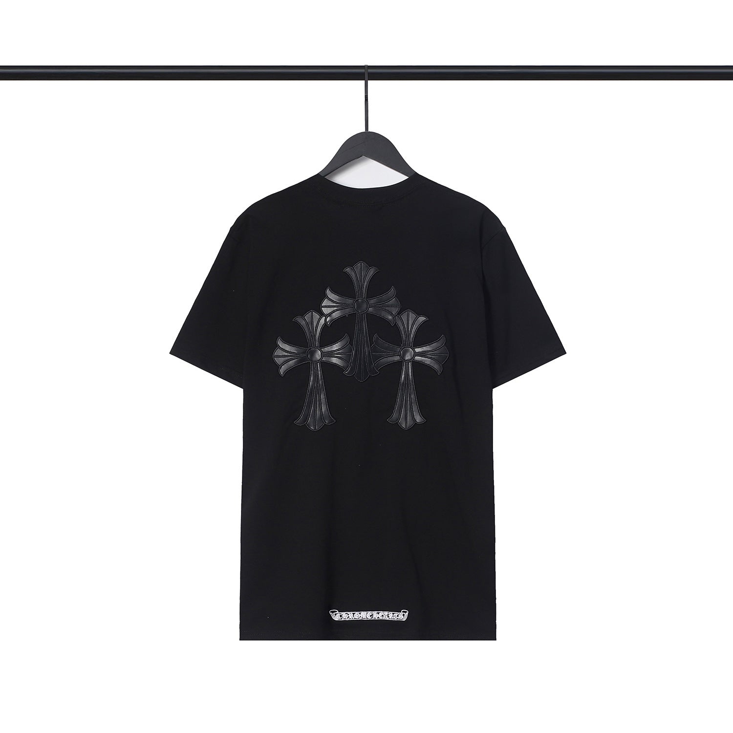 CHH Chrome Heart T Shirts Chrome Hearts Sanskrit Horseshoe Short Sleeve T-Shirt