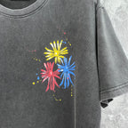 CHH Chrome Heart T Shirts Croix Summer Trend Brand Short Sleeve Street