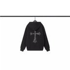 Chrome Heart Hoodie Croix Cross Hooded Sweater Loose Zip Hoodie
