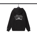 Chrome Heart Hoodie Overlap Phantom Cross Zip Hooded Jacket