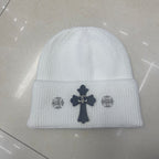 Chrome Heart Beanie Knitted Hat Autumn/Winter Male Female