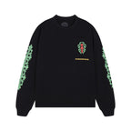 CHH Chrome Heart T Shirts Rose Cross Vine Sword Long Sleeve